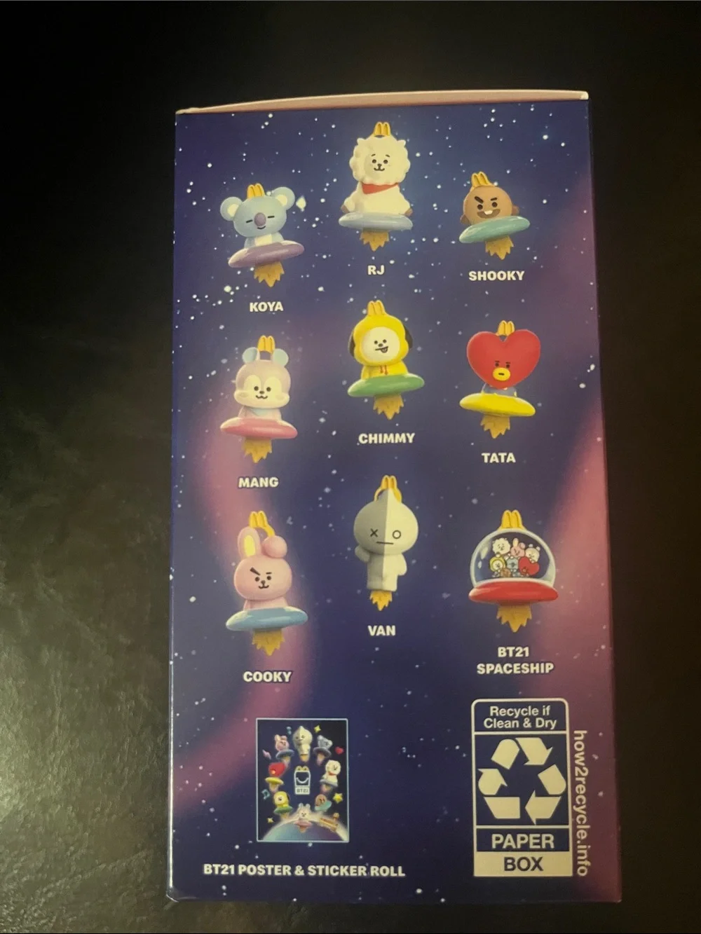 Mang Character Notebook - Purple Space Design